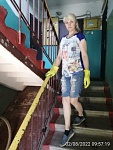 Уборка в подъездах - нелегкий труд!