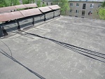 Работы по восстановлению кровельного покрытия.