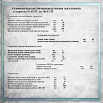 Основные показатели производственной деятельности с 31.01.22 по 06.02.22
