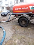 Откачивание воды в подвалах МКД.